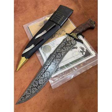 KHAI修罗大搏伊狗腿弯刀岩浆碳柄